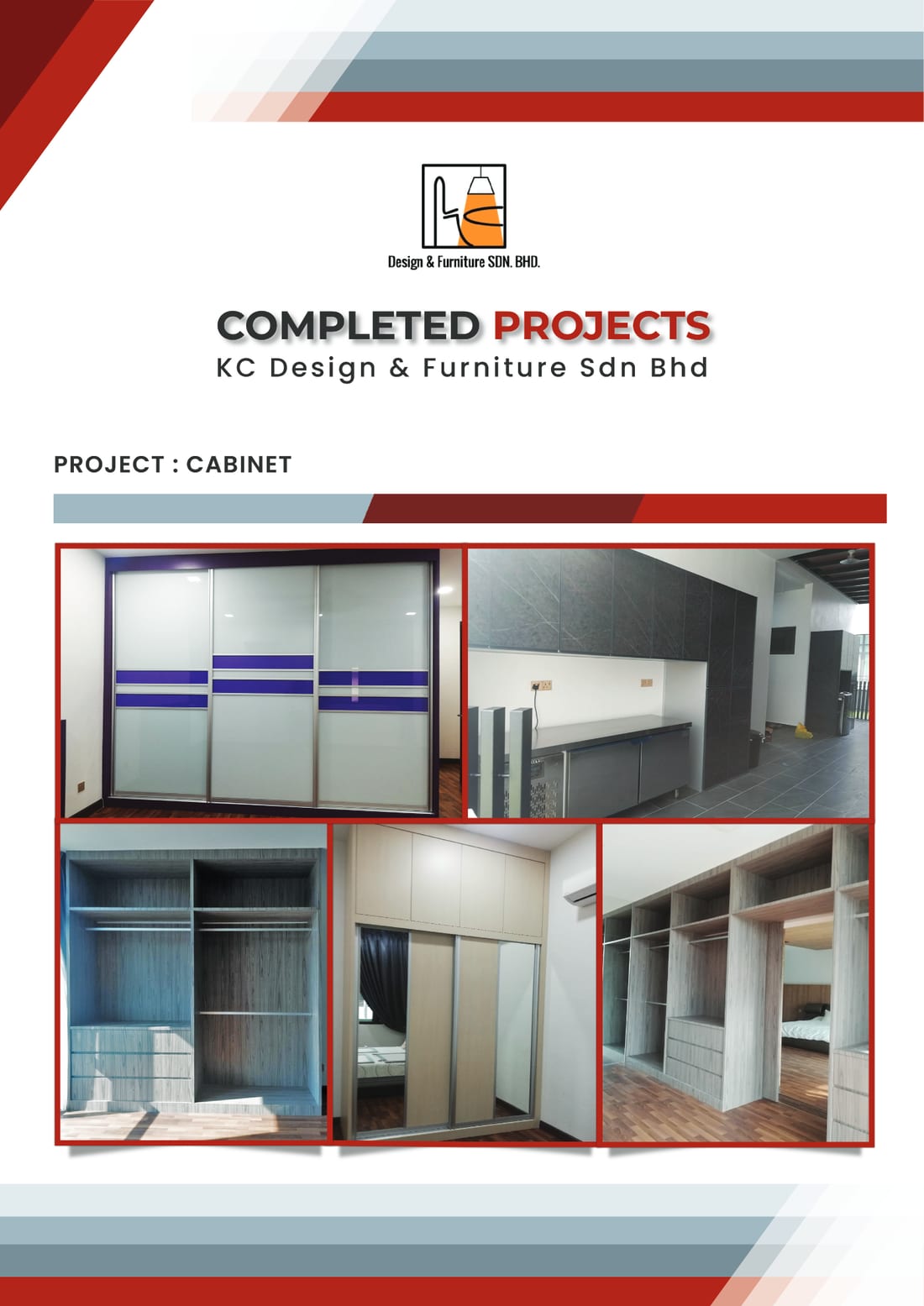 Completed cabinet project